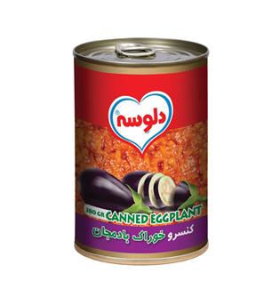 دلوسه کنسرو خوراک بادمجان380گرمی