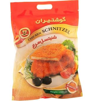 گوشتیران شنیتسل مرغ یک کیلویی